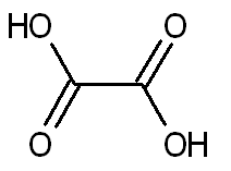 Oxalic acid structure